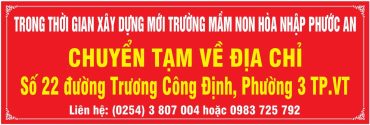 Thông báo chuyển địa điểm hoạt động
