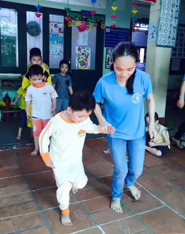 Mô hình hoạt động của Trường Mầm non hòa nhập Phước An