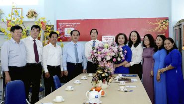 Bí thư Tỉnh uỷ Phạm Viết Thanh thăm, chúc tết Trung Tâm Hỗ trợ phát triển giáo dục hoà nhập Phước An