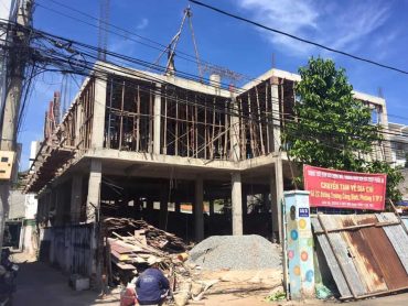 Tiến độ công trình “Trường MN hòa nhập Phước An”